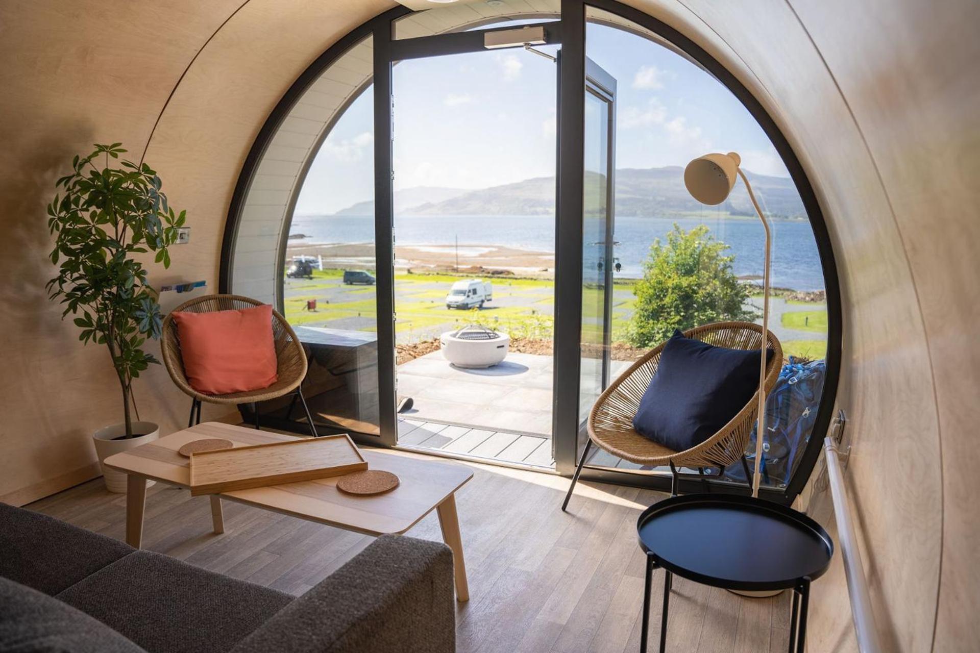 Вилла Port Nan Gael Pods Pennyghael Экстерьер фото